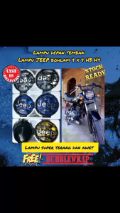 Panduan Lengkap Lampu Jeep Offroad H3 & H4