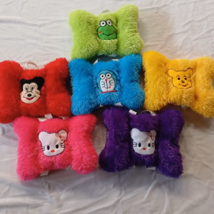 Bantal Motor Bantal Stang Anak-Anak Rasfur Karakter Berwarna-Warni