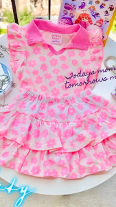 VN A294 | JUMPING BEANS OOTD FLORALS TERNO SET | PALDA FOR BABY GIRLS | MADE IN VIETNAM