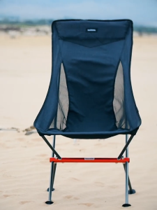 NATUREHIKE Yl06 High Back Aluminum Folding Moon Chair || Black Gray Brown
