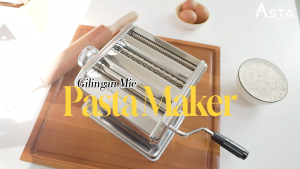 Gilingan Mie Manual Stainless Asta Pasta Maker Ampia