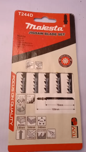 Majesta JIGSAW Blade Set {Sold per pak-5pcs} FIT MOSTLY ALL BRAND OF JIGSAW T-SHANK