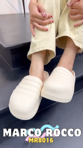 รองเท้าแตะ Marco Rocco รองเท้าแตะลายแถบ เสริมส้นสูง 4 CM. พื้นหนา ยาง EVA สำหรับผู้ชายและผู้หญิง รุ่น MR8016 มีความยืดหยุ่น
