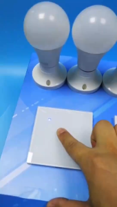 CODSTOPKONTAK Saklar Lampu Wireless WIFI RF Smart Home Model - WHK05 TaffHOME