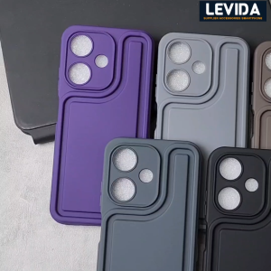 Case Casing Silikon Air Bag Pluffy Matte Macaron Procamera Case Sirkuit Mugelo untuk Infinix Hot 30 & Infinix Hot 30I