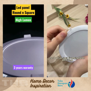 THB Lampu Downlight LED Inbow / Downlight Panel LED Inbow Bulat