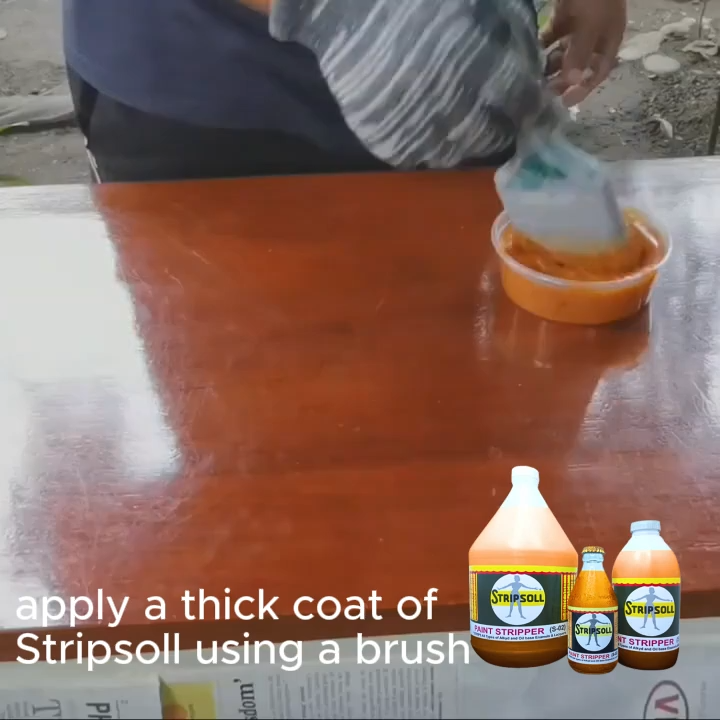 EMJ Stripsoll Paint and Varnish Remover bottle for Metal Wood Car  Motorcycle Quick Paint Remover Lazada PH