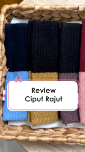 Ciput Murah Berkualitas Ciput Rajut 2 warna Cotton Letichia Nyaman Dipakai Ciput Rajut Premium Two Tone - Gimi Hijab