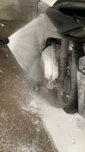 3 ลิตร โฟมแว็กซ์สลายคราบ พร้อมเคลือบสี ไม่ทิ้งคราบน้ำ, กลิ่น, บลูเบอรี่