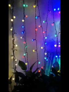 YEELITE 30 LED 8MODEL Camping Dandelions Lights Chain Bubble Ball Lights Outdoor Courtyard Garden Decoration