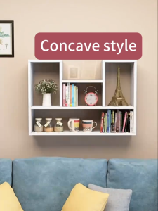 EVEEN【Sa stock+COD】Shopware Wooden Wall Shelves Storage Furniture Shelf Storage Rack Wall Floating Shelves