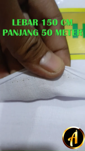 Kain Kafan 1 Roll Lebar 150 cm X Panjang 50 Meter Kualitas Premium