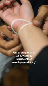 Gelang Couple Starboy & Stargirl Y2k Tali Waterproof 1mm Tipis (2pcs)