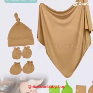 Bedong Selimut Bayi Jumbo Baby Leon SNI Lembut Murah