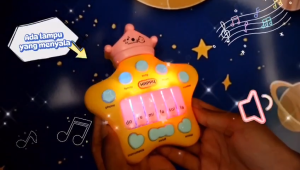 Mainan Musik Star Piano Story Edukasi Anak Musical Baby Toys