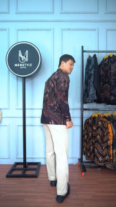 WOUBATIK - Kemeja Batik Sanggit Slimfit Lapis Furing KP 251