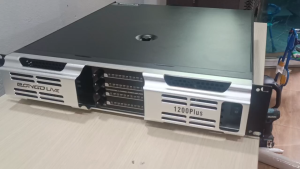 Cục đẩy công suất 4 kênh 1500W x 4CH Bongo Live 1200Plus chuyên dùng cho các hệ thống karaoke gia đình sân khấu hội trường