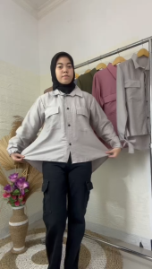 BAJU ATASAN WANITA TERBARU VIRAL DINARA TUNIK BAHAN POLO LINEN ELEGAN