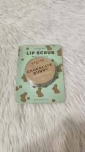 Spalife Chocolate Bunny Scented Lip Scrub: A Natural Lip Exfoliation