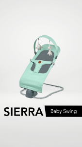 Prego Baby Sierra Elegant Newborn to Toddler Electric Baby Swing with Smart Sensor 0-13kg