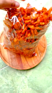 Emping Melinjo Geprek Pedas Manis Khas Lampung