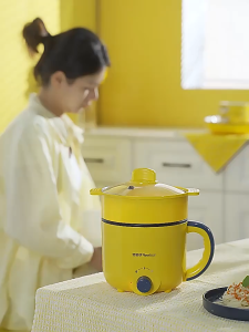Royalstar electric cooking pot household small electric pot multifunctional dormitory student noodle household integrated mini pot for 2-3 people internet-famous dorm noodle electric hot pot with low power integrated pot internet-famous household