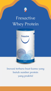 FRESACTIVE Sachet - Whey Protein (isi 40 Sahcet 115 Gram) Protein Berkualitas Tinggi Suplemen Olahraga Sehat - Lazada