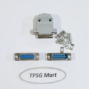 Đầu hàn COM 15 (DB15): Đầu Com 15 Lổ Cái (DB15F - 15M) / Đầu Com 15 Kim Đực (DB15M - 15M) (Bao gồm võ nhựa)