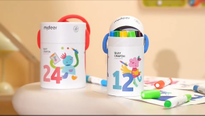 Comfort and Hugs x Mideer Silky Washable Crayons Colorful Children Kids Quality 8/12/24/36 Color Set