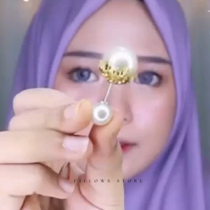 Tuspin Hijab / Bross Hijab Wanita Model Mawar Berwarna Elegan Korean Fashion Terbaru