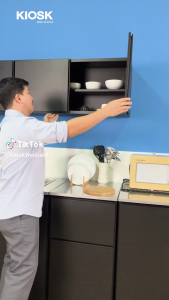 [จัดส่งพร้อมติดตั้งฟรี] KIOSK ตู้ครัวDOBBEL แขวนยาว