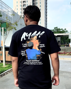 Desain Kaos Keren - Desain Orang Tua Beban Ayah - Kaos Orang Tua - Combed 20s Bahan Combed 20s Lembut Nyaman Sablon Standar Distro
