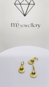 MJ Jewellery Gold Pendant B80 375 Gold & 916 Gold