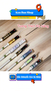 Bộ 10 Đầu Zoăng Cao Su Chuyển Size Đa Năng Tương Thích Mọi Sản Phẩm