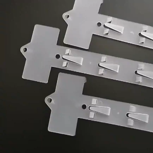 ชั้นวางสินค้า 10/20 ชิ้น  ตะขอพลาสติกใส  คลิปแขวนขนมขบเคี้ยวสำหรับร้านค้า  ชั้นวางของชั้นวางสินค้า  ชั้นวางของชั้นวางสินค้า  ชั้นวางของชั้นวางสินค้า