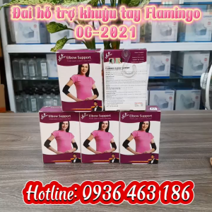 Đai hỗ trợ khuỷu tay Flamingo Elbow Support [OC-2021] Băng thun khuỷu tay (1 đôi)