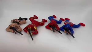 ตุ๊กตาผู้คุมคลาน สไปเดอร์แมนคลาน ตุ๊กตาสไปเดอร์แมนคลานเคลื่อนที่ได้ มีไฟ มีเสียงยิง