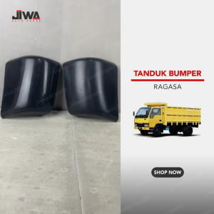 Jiwa Auto Tanduk Bumper RAGASA PS100 Hitam Kuping Samping Bamper Mobil Box