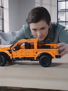 Ford Raptor Pickup Building Block LEGOS Technic Car 1379pcs Assembly Off-Road Model High Difficulty Brick Toys Boy Gift