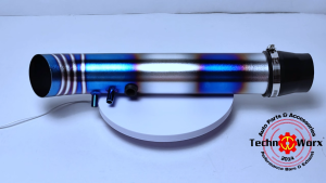 Titanium Long Air Intake Pipe filter Simota cone hks Extender universal chrome air intake greddy
