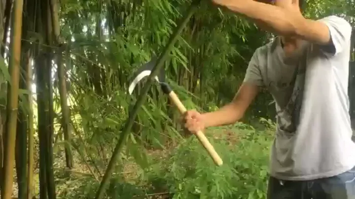 หัวขวานเคียวแมงกานีส SK5 2in1 สำหรับตัดหญ้าและตัดไม้