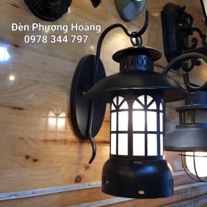 Đèn Tường Măng Xông Trang Trí Quán Cà Phê Nhà Hàng Decor Hầm Rượu PHT33A