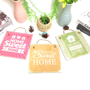 Dekorasi Interior Rumah: Hiasan Tali Gantung Pintu Sign Home Sweet Home