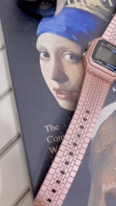 SKYMAX 1811 ORIGINAL - JAM TANGAN WANITA DIGITAL ANTI AIR RANTAI SPORTY FREE BOX FREE BATERAI CADANGAN