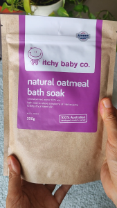 [New Arrival] Australia Itchy Baby Co. Natural Oatmeal Oat Bath Soak 200g | Itch-Relief Dry Eczema | Baby Children