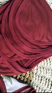 Seri Merah 12 Pcs Popok Bayi Baru Lahir Popok Ikat Kain Cuci Ulang 100% Kualitas Premium