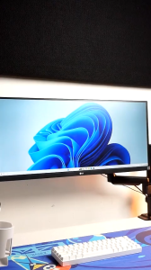 Bracket Monitor Deskmount Gas Spring & Bracket TV LED LCD Tilt Swivel Rotasi