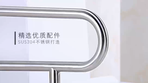 【COD+Local Delivery】Barrier-free elderly disabled handrail bathroom toilet toilet non-slip safety stainless steel handrail 304 stainless steel