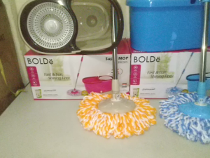Super Mop / Alat Pembersih Lantai. Berikut Kain Microfiber 2pcs / Bolde / Stainless