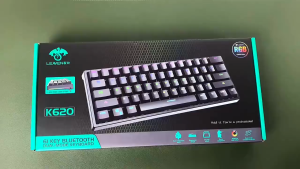 K620 Mechanical RGB Keyboard 61Key Removable Wired RGB USB Gaming Keyboard for Office PC Computer Blue Switch